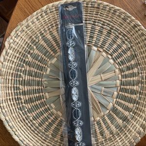 Pink pewter “Avie” headband